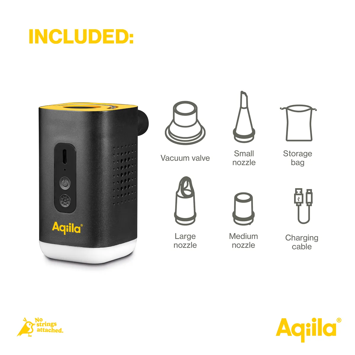 Aqiila Airbird C2 3in1 - air pump