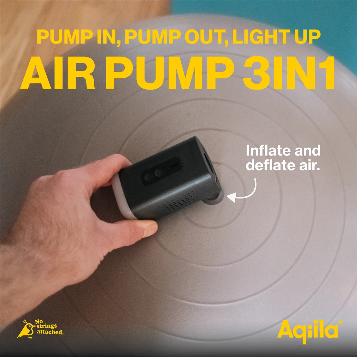 Aqiila Airbird C2 3in1 - luftpump