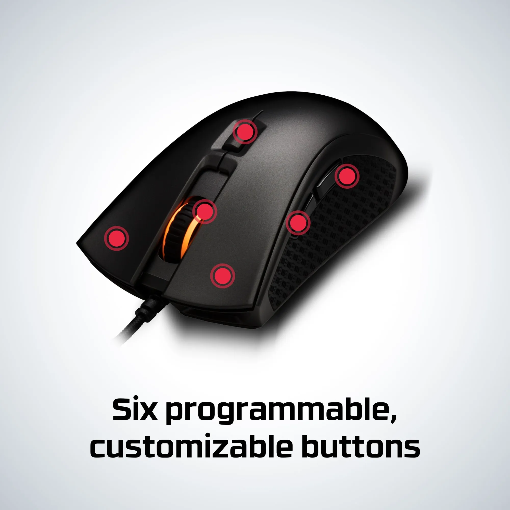 HyperX Pulsefire FPS Pro - gaming mouse, black