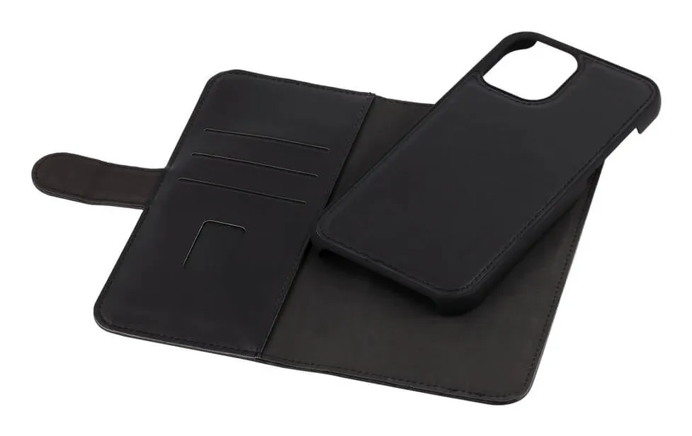 GEAR Wallet, iPhone 12 Pro Max - 2-in-1 Wallet Case, Black