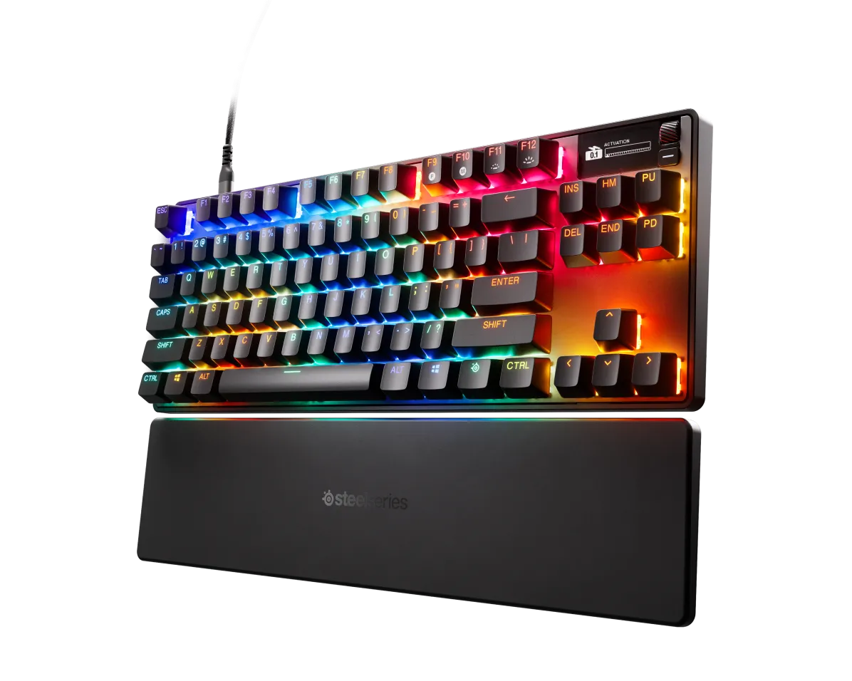 SteelSeries Apex Pro TKL Gen3, OmniPoint 3.0 - gaming keyboard, black