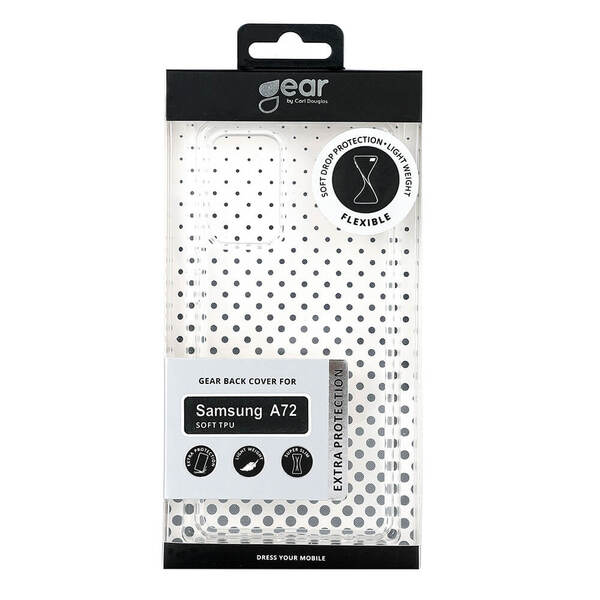 GEAR TPU, Galaxy A72 - Case, Transparent