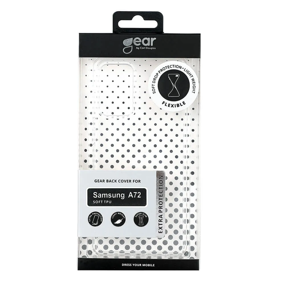 GEAR TPU, Galaxy A72 -suojakuori, L&auml;pin&auml;kyv&auml;