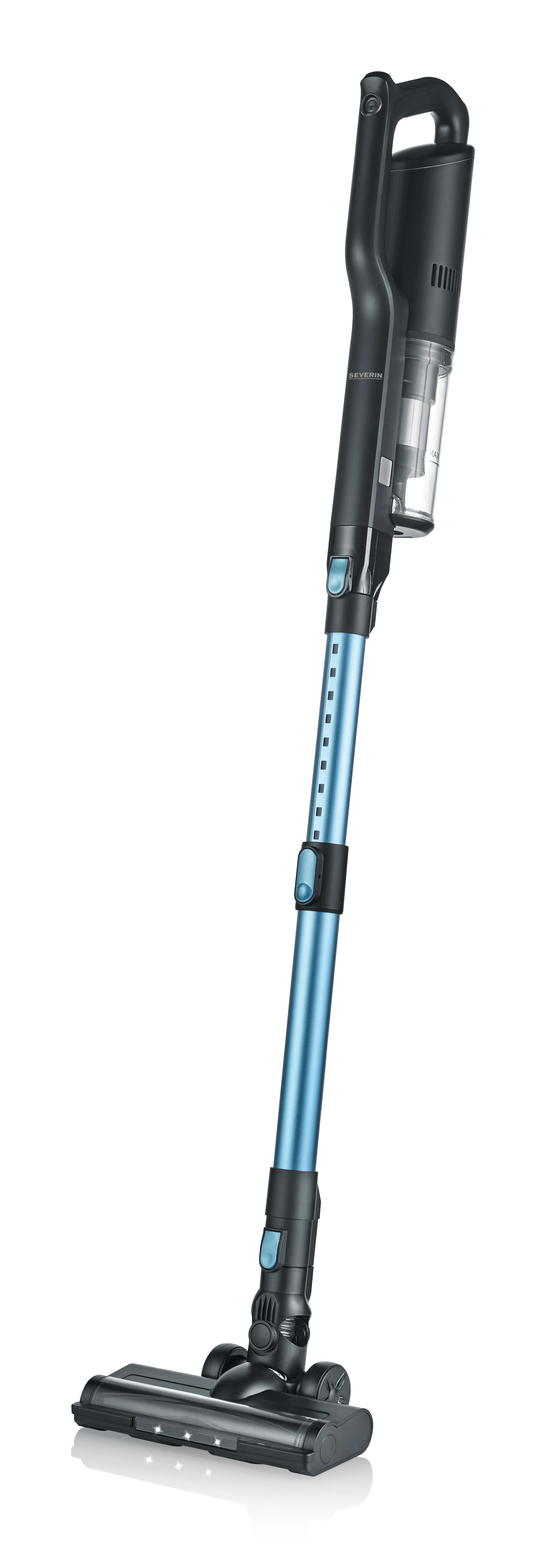 SEVERIN S'Power Slim HV 7151 Stick vacuum cleaner, Black/Blue/Silver
