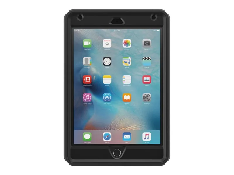 OtterBox Defender Series for iPad Mini 4 - Pro Pack - ProPack &quot;Each&quot; - suojakotelo tabletille - rugged - polykarbonaatti, synteettinen kumi - musta - 7.9&quot; malle