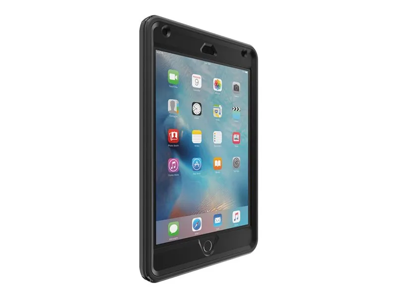 OtterBox Defender Series for iPad Mini 4 - Pro Pack - ProPack &quot;Each&quot; - suojakotelo tabletille - rugged - polykarbonaatti, synteettinen kumi - musta - 7.9&quot; malle