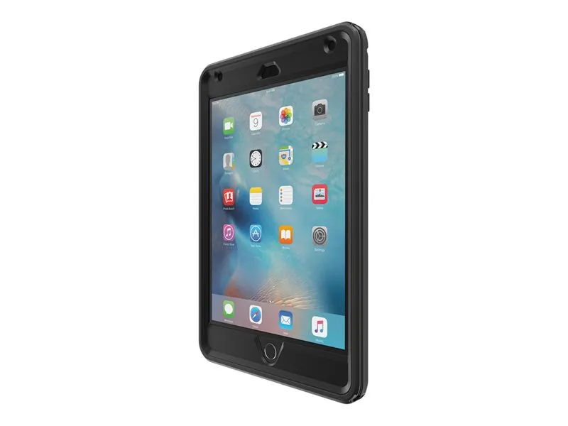 OtterBox Defender Series for iPad Mini 4 - Pro Pack - ProPack &quot;Each&quot; - suojakotelo tabletille - rugged - polykarbonaatti, synteettinen kumi - musta - 7.9&quot; malle