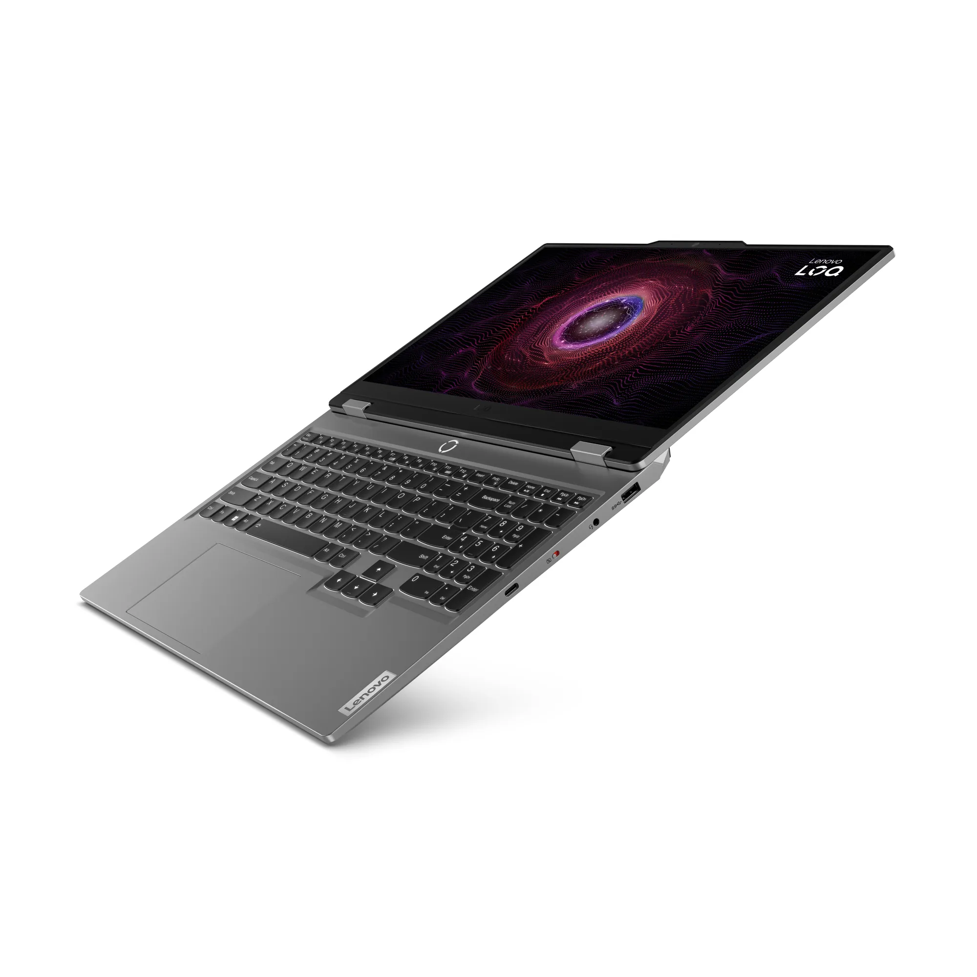Lenovo LOQ 15.6&quot; Ryzen 7 7435HS, 24 Gt, 512 Gt, RTX 4050, Win 11 Home -pelikannettava, harmaa