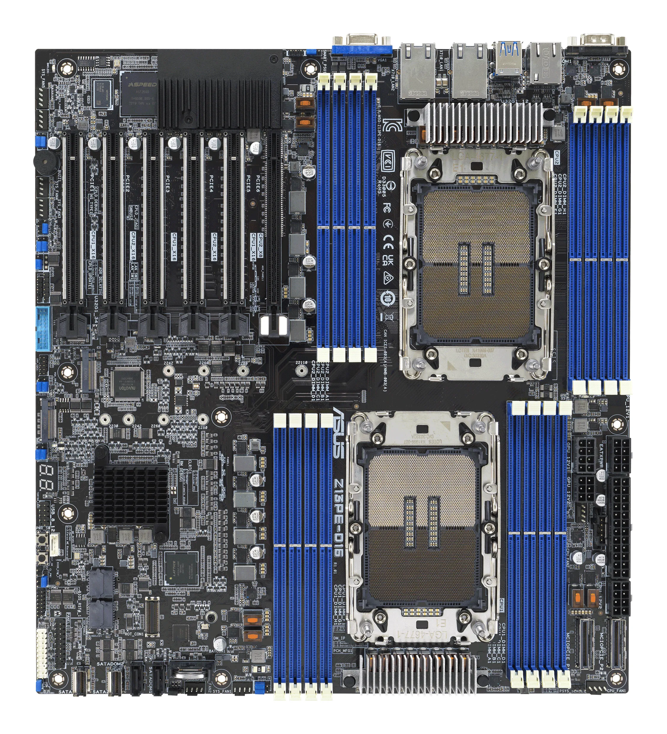 ASUS Z13PE-D16/ASMB11 C741 LGA 4677 E-ATX -emolevy