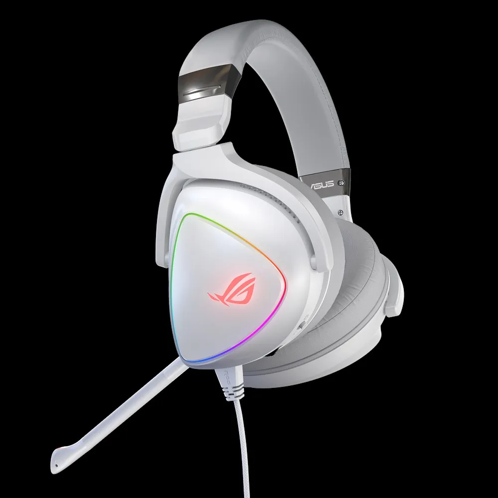 Asus ROG Delta -pelikuulokkeet, valkoinen