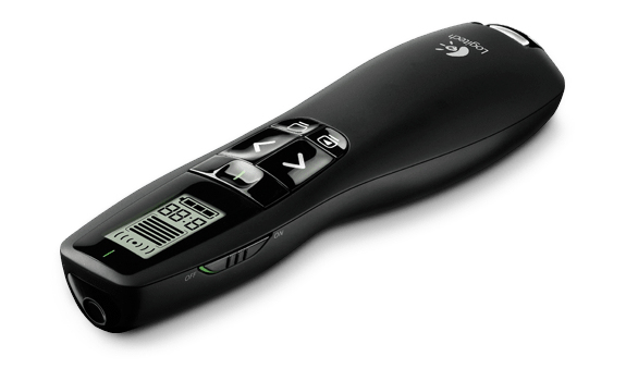 Logitech R700 Wireless Presenter - presentationsfj&auml;rrkontroll, Svart
