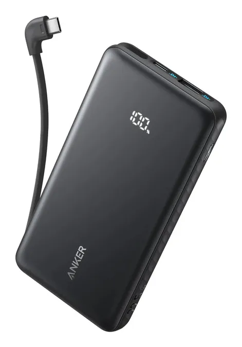 ANKER Zolo 10000mAh, 22.5W - powerbank, svart
