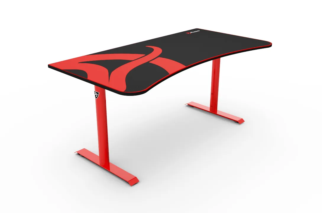 Arozzi Arena Large Gaming Desk - Red