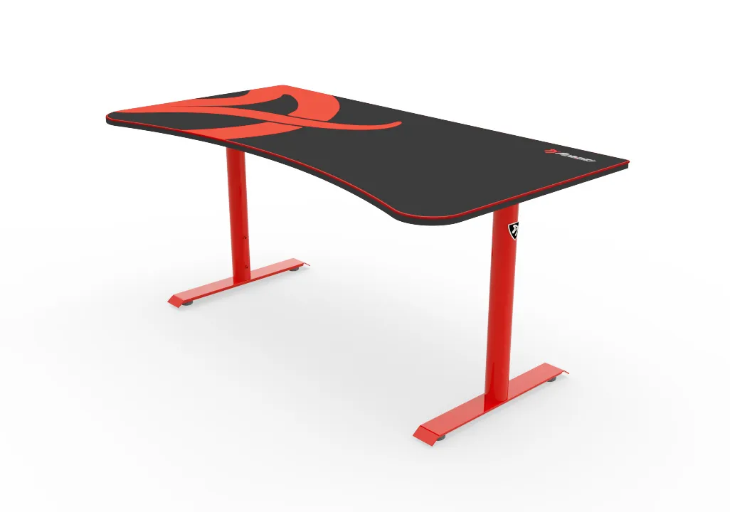 Arozzi Arena Large Gaming Desk - Red