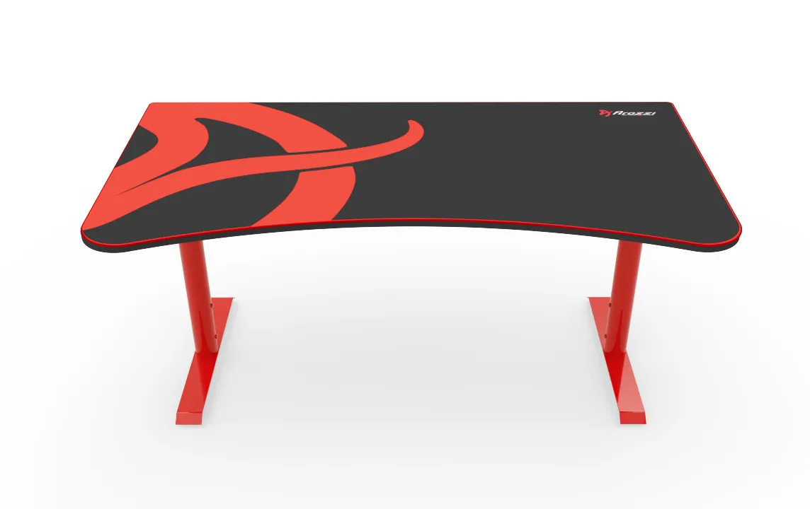 Arozzi Arena Large Gaming Desk - Red