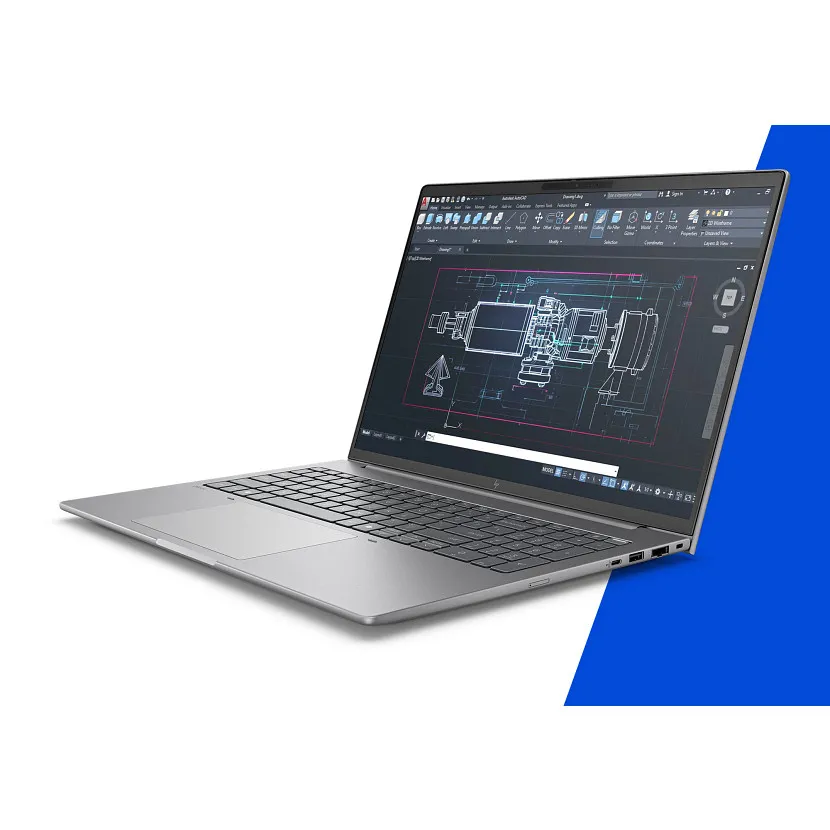 HP ZBook 8 G1i 16.0" Ultra 9 285H, 64 GB, 1 TB, Win 11 Pro - b&auml;rbar dator, silver
