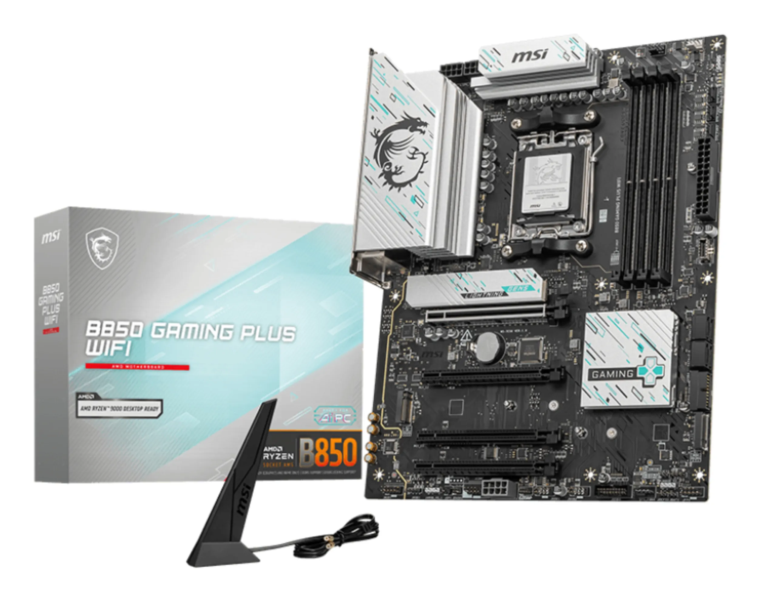 MSI B850 GAMING PLUS WIFI AM5 ATX - motherboard