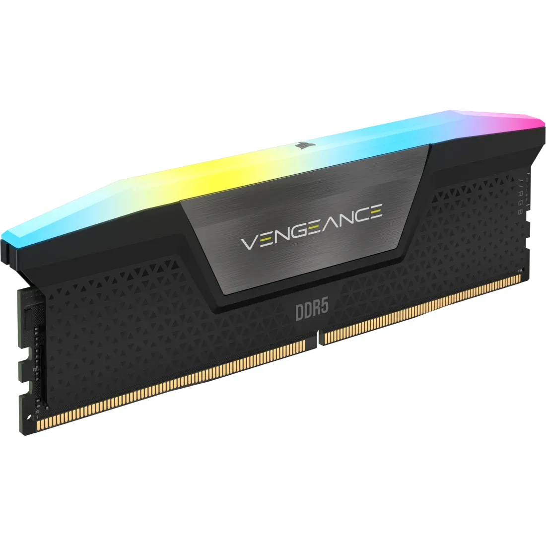CORSAIR VENGEANCE RGB DDR5 16GB (1 x 16GB) DDR5 5200 CL40-40-40-77 1.25V Intel XMP & AMD EXPO - GREY