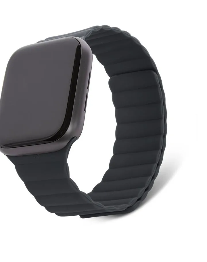 Decoded - Silicone Magnetic Traction Strap Lite 38/40mm Charcoal