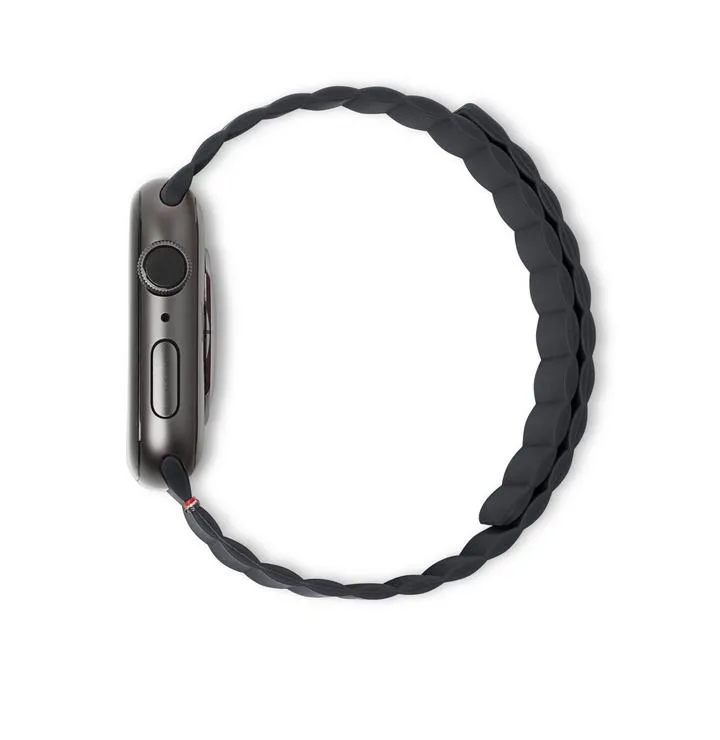 Decoded - Silicone Magnetic Traction Strap Lite 38/40mm Charcoal