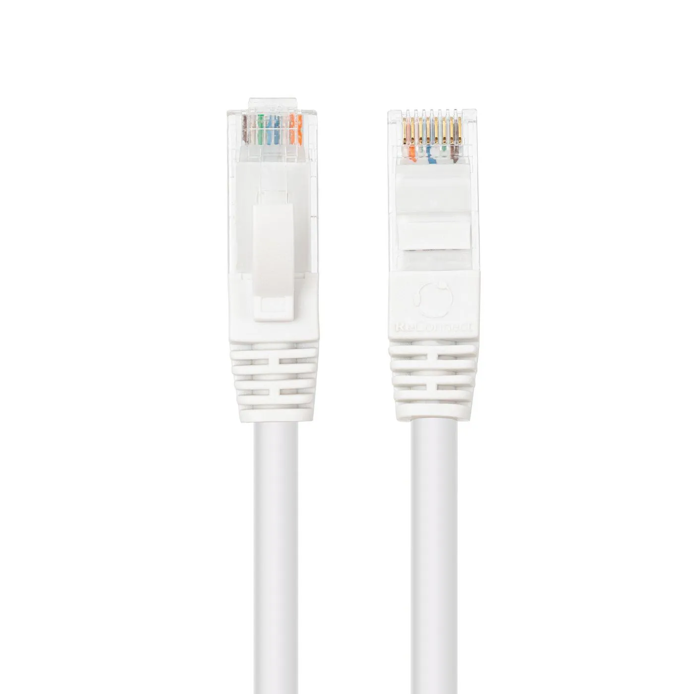 MicroConnect CAT6A UTP RJ45 1m n&auml;tverkskabel, vit