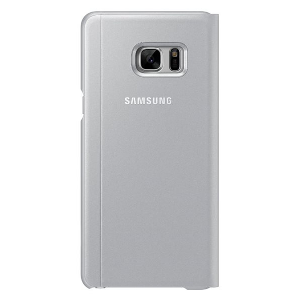 SAMSUNG NOTE 7 S-VIEW STANDING COVER SILVER