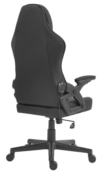 Deltaco Gaming DC310 Soft Linen Fabric - spelstol, Svart