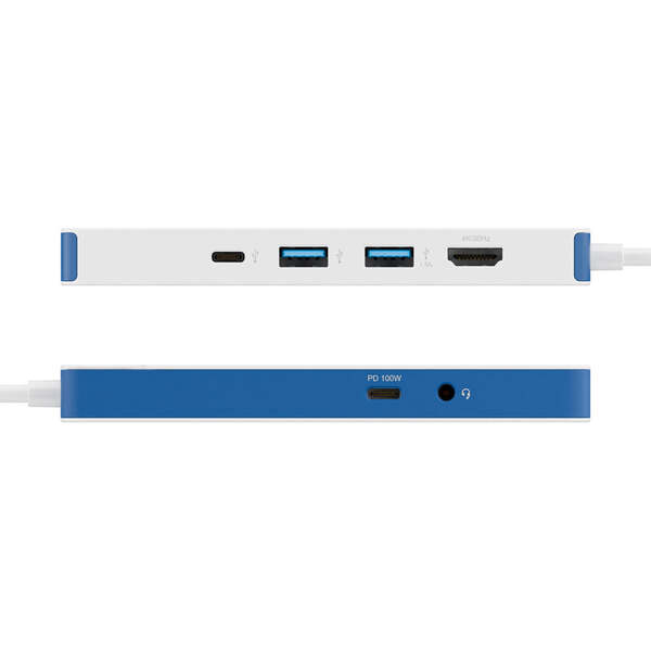 Hyper HyperDrive Flex 8 Port USB-C Hub Blue
