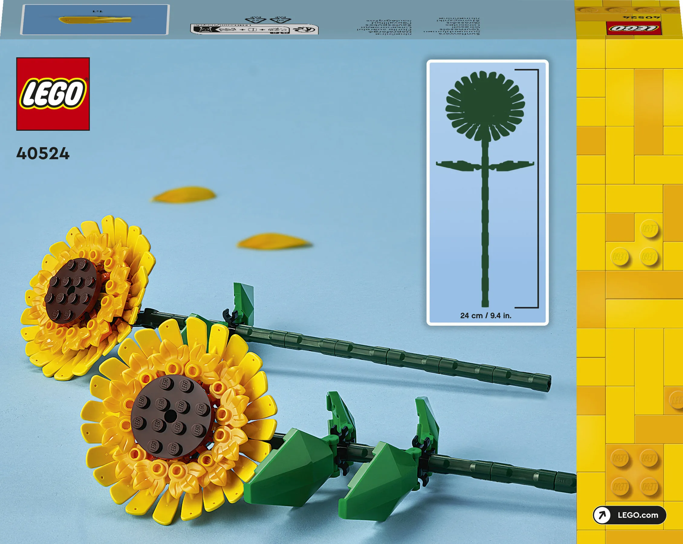 LEGO Botanicals Auringonkukat 40524