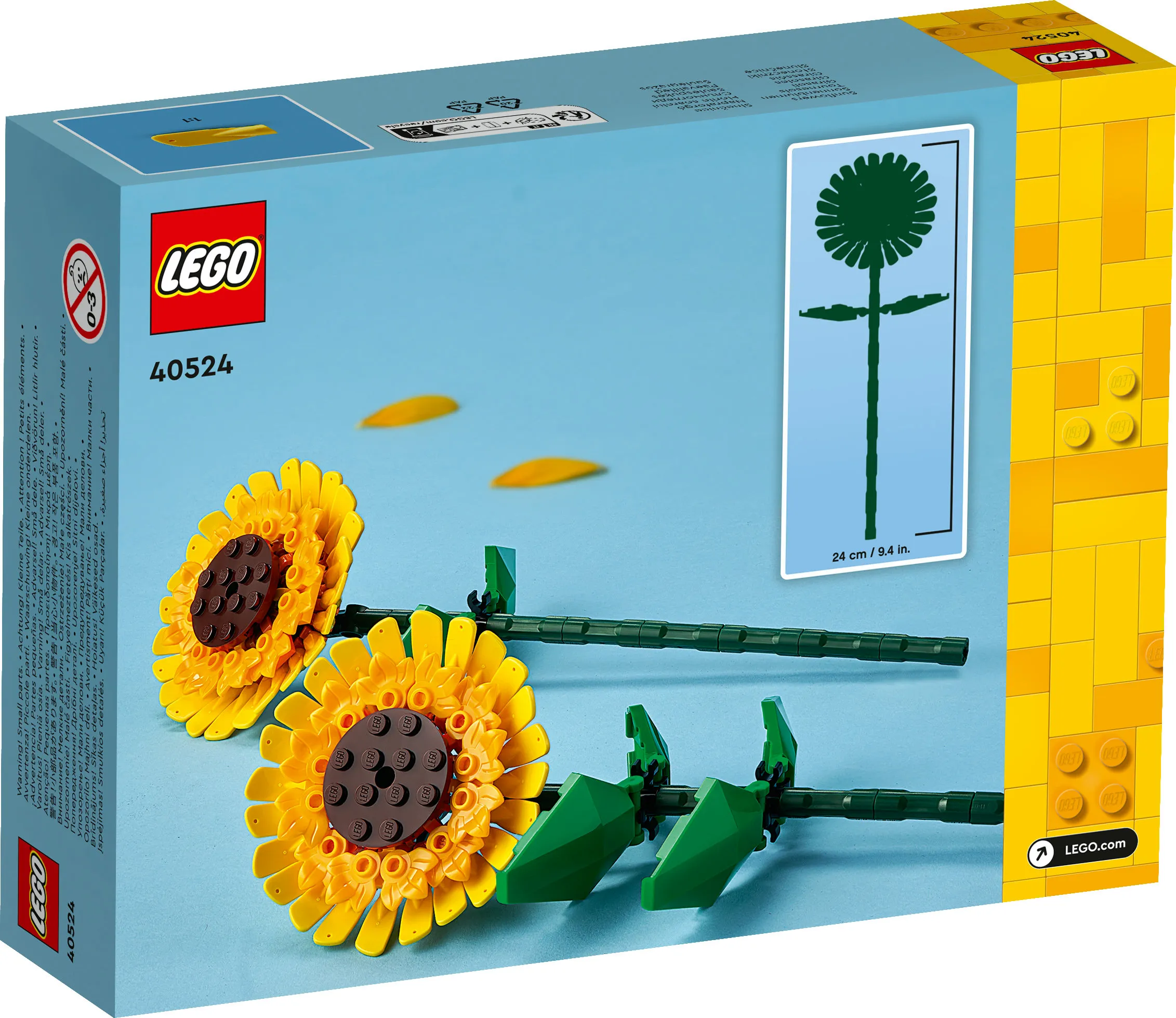 LEGO Botanicals Sunflowers 40524