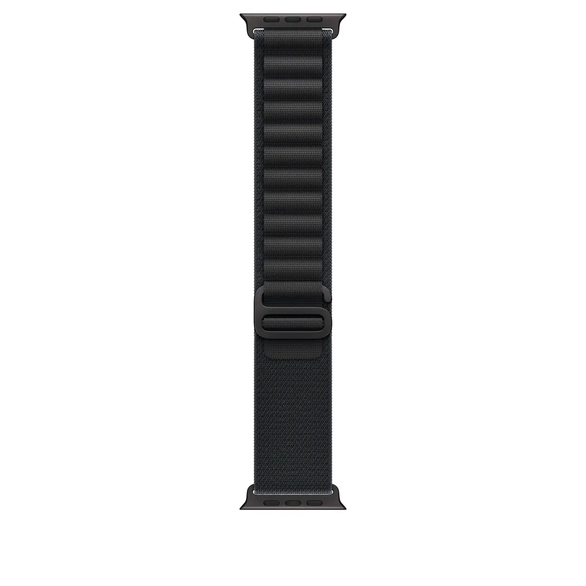 Apple Watch 49 mm Alpine Loop, Black, Medium, Black Titanium Finish