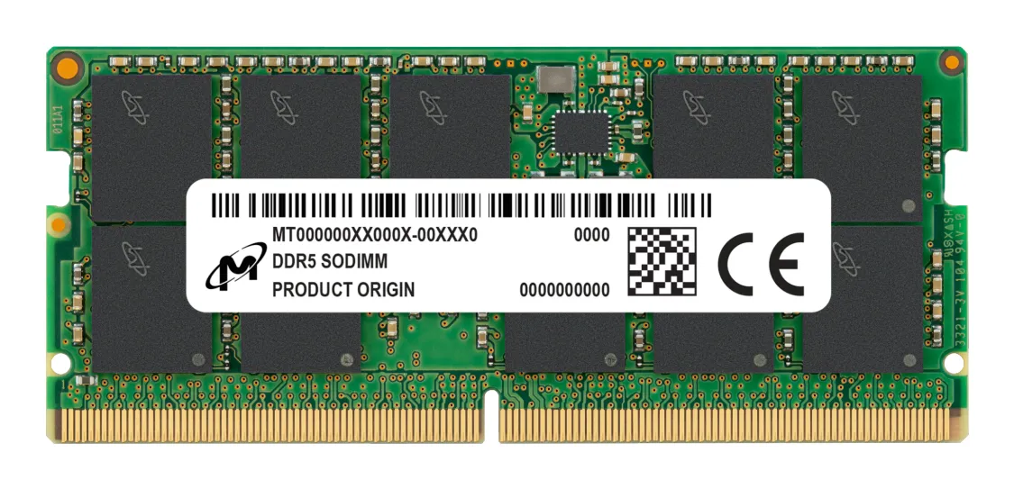 DDR5 ECC SODIMM 32GB 2Rx8 5600