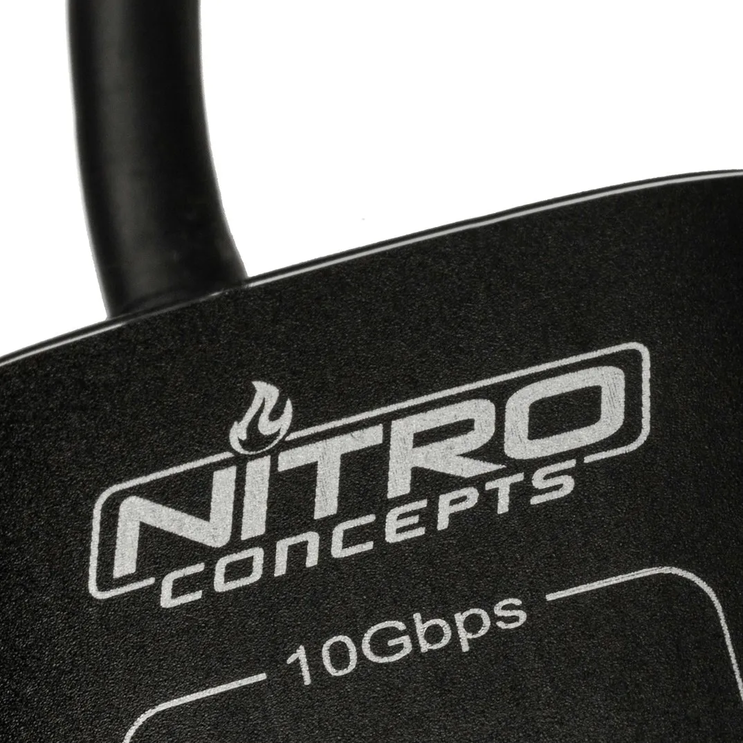 Nitro Concepts UH1 10-Port Hybrid - USB hub