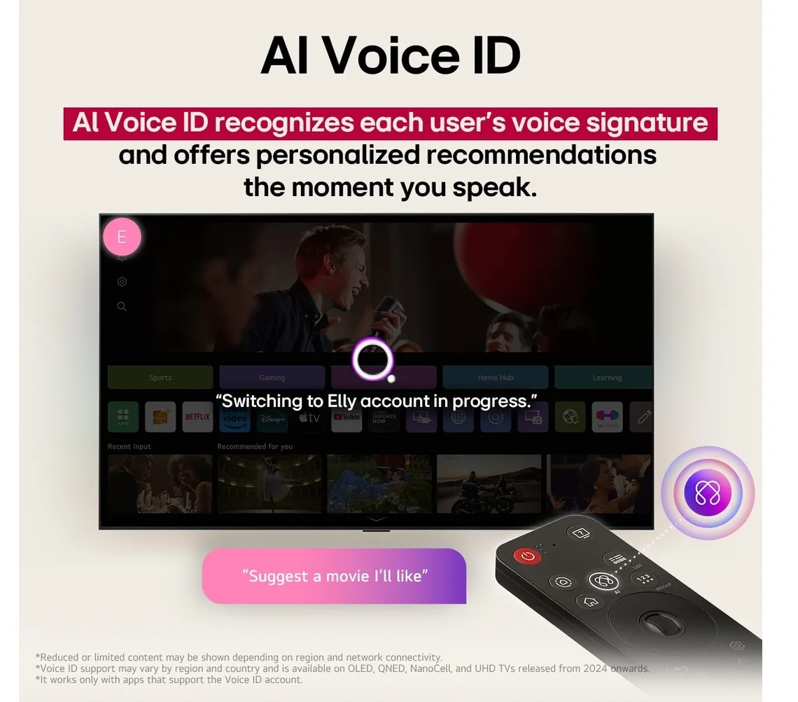 LG OLED83M59LA 83" 4K webOS TV, 144 Hz, Dolby Vision