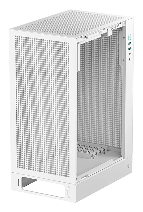 DEEPCOOL CH170 PLUS Midi-Tower Case with window, White