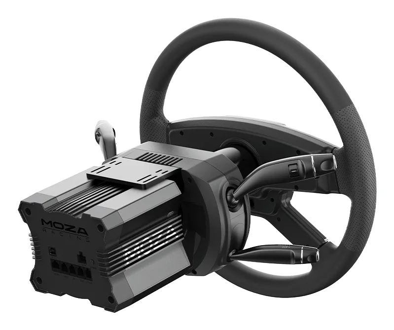 MOZA Multi-function Stalks for Truck (Levers) - 28 programmable buttons, Auto-cancelling turn signals
