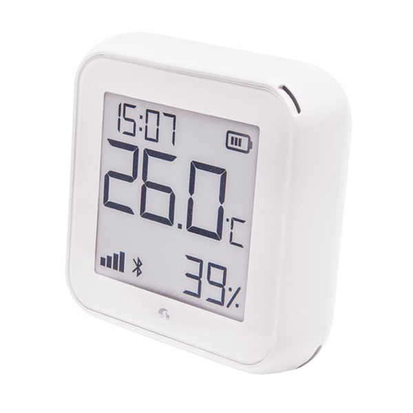 Shelly Plus H&T (Gen3) - Wi-Fi lämpötila- ja kosteusanturi, mattavalkoinen