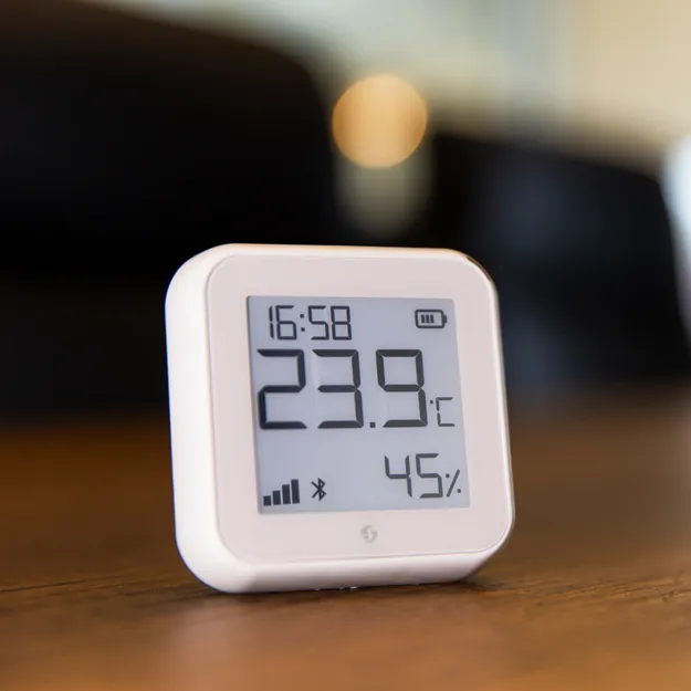 Shelly Plus H&T (Gen3) - Wi-Fi Humidity and temperature sensor, Matte White