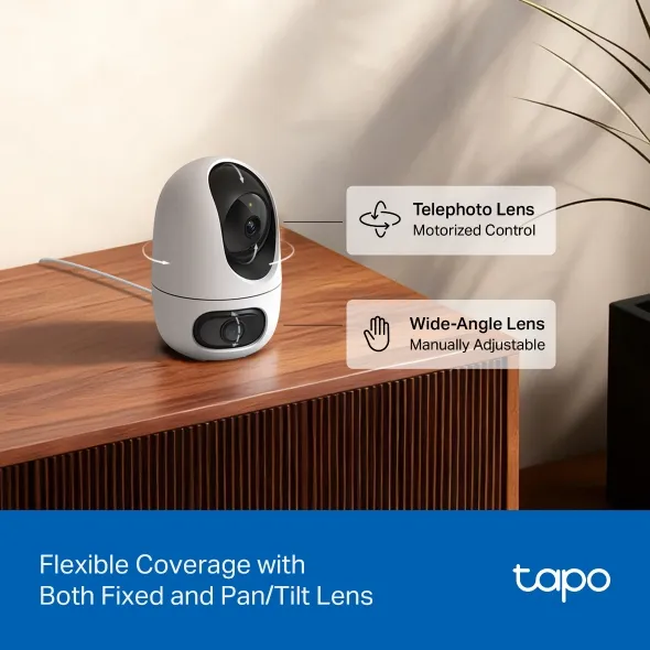 TP-Link Tapo C245D - Indoor security camera, White