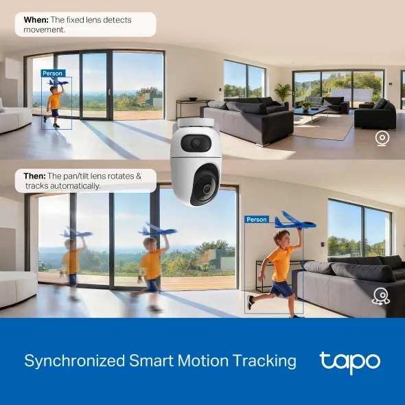 TP-Link Tapo C245D - Indoor security camera, White