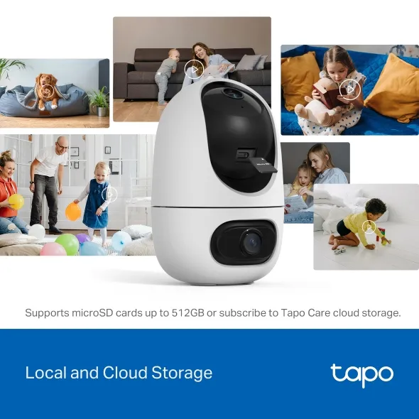 TP-Link Tapo C245D - Indoor security camera, White