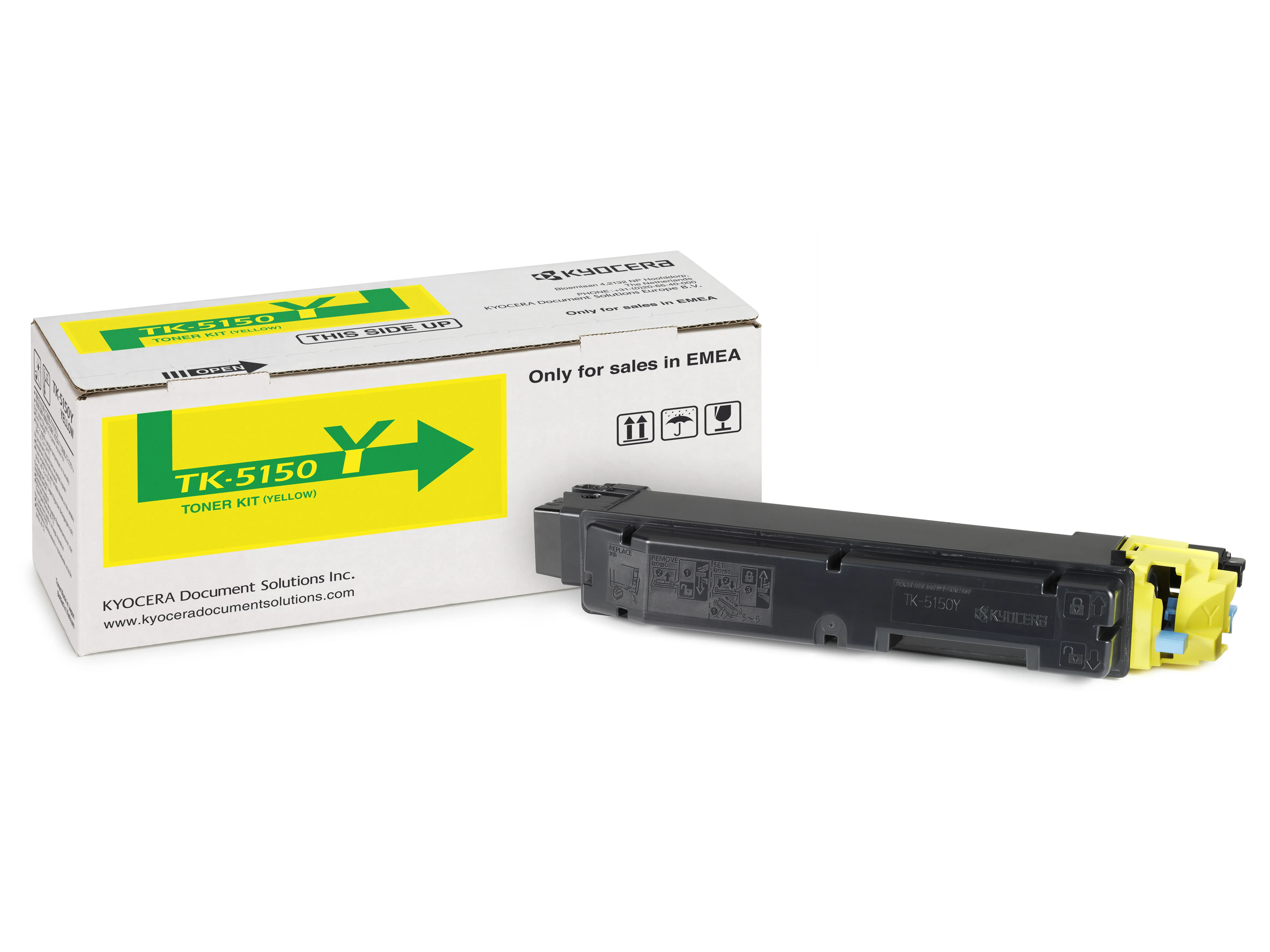 Kyocera TK-5150Y -laserv&auml;rikasetti, keltainen