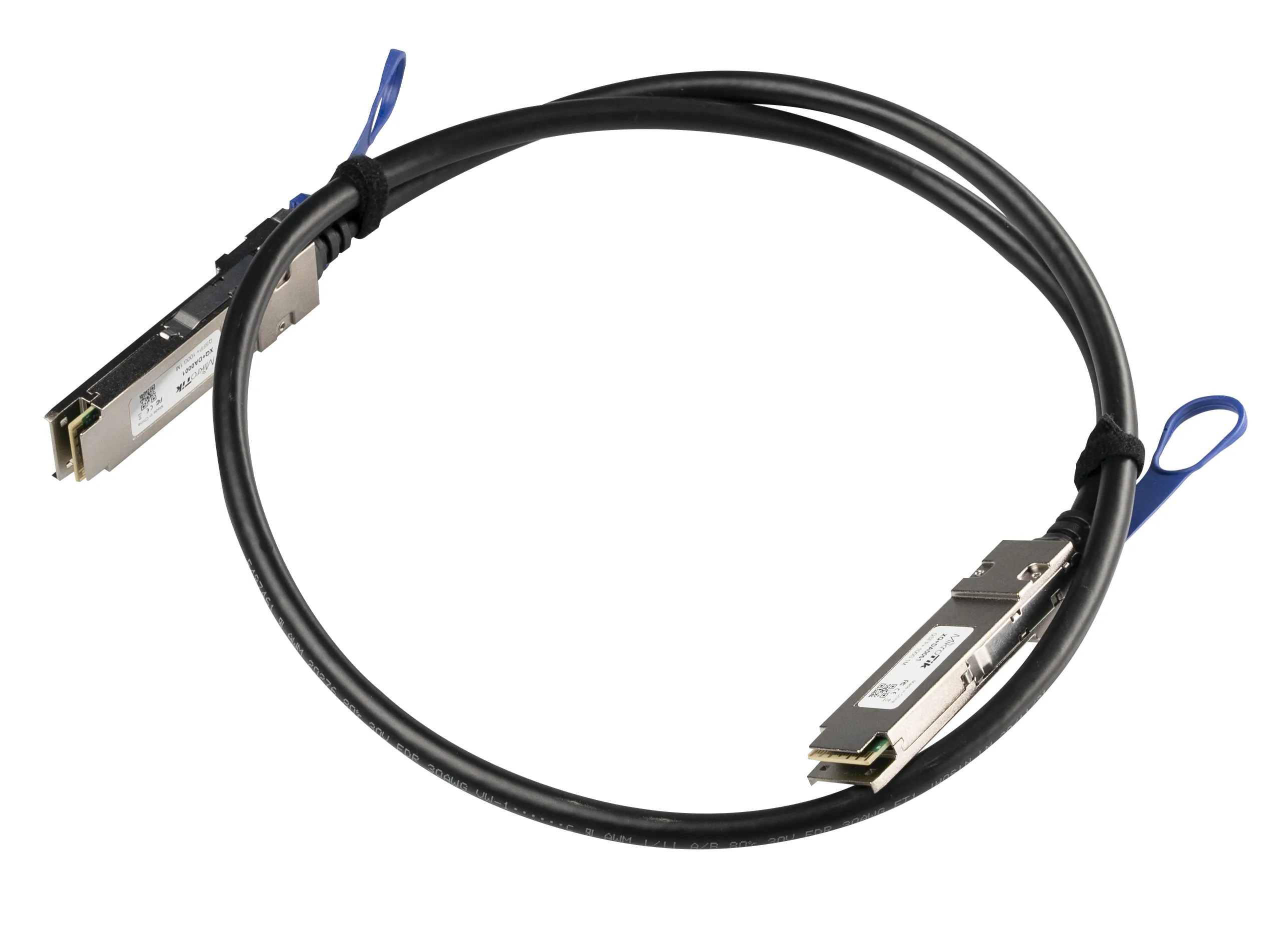 MikroTik QSFP28 1m -verkkokaapeli, musta