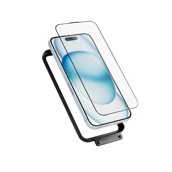 Epico Edge-to-Edge Resolve, iPhone 15 - sk&auml;rmskydd