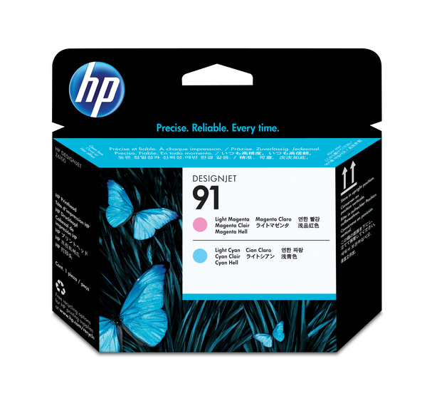 HP No 91 vaal. cyan+vaal. mag. kirjoitusp&auml;&auml;