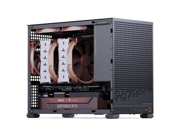 JONSBO D32 PRO MESH mini-tower chassi med f&ouml;nster, svart