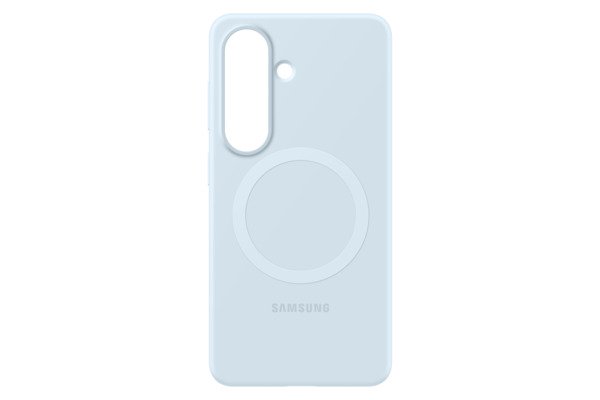 Samsung Galaxy S26 Silicone Magnet Case, Light Blue