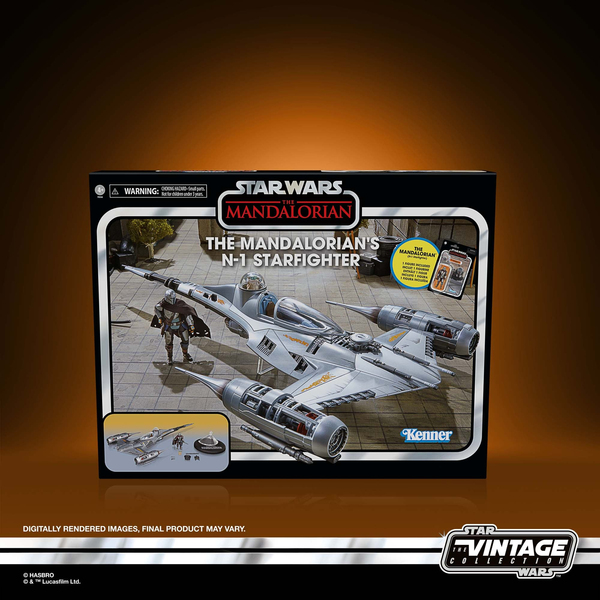 Star Wars The Vintage Collection 3.75 Inch Vehicle N1 Naboo Starfighter &amp; Figure