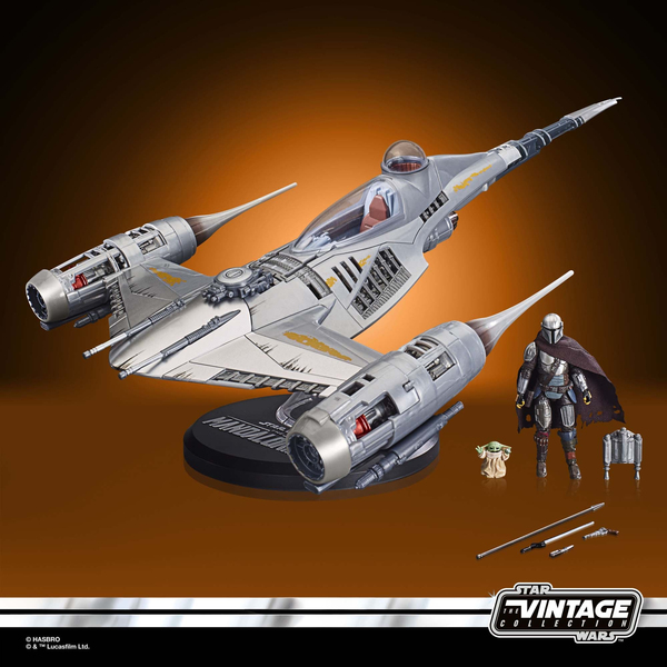 Star Wars The Vintage Collection 3.75 Inch Vehicle N1 Naboo Starfighter &amp; Figure