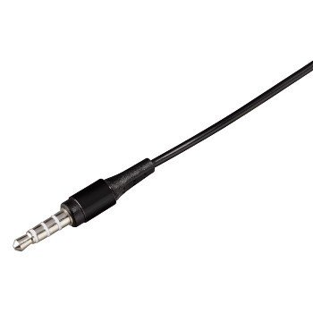 HAMA Kuuloke Shiny In-Ear Mic Black